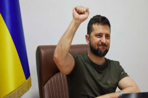 Zelenski: “Dəniz və pivə içmək istəyirəm”