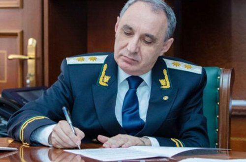 Baş prokuror Zakir Fərəcovun kürəkənini işdən çıxardı