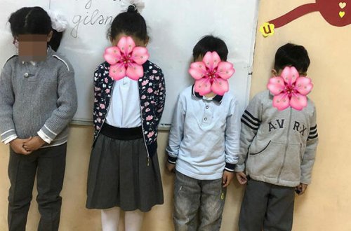 Müəllim 1-ci sinif şagirdlərini belə cəzalandırdı - Töhmət verildi