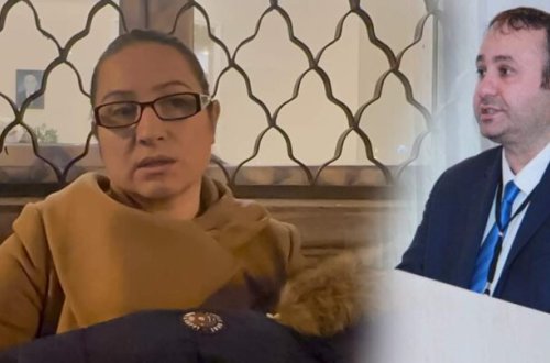 Fransa ermənilərinin şərlədiyi türk iş adamının xanımı Mehriban Əliyevaya üz tutdu: “Dörd uşağımın canına and olsun ki…” - VİDEO