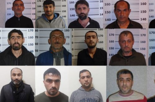 Cəlilabadda 20 nəfər saxlanılıb - FOTO