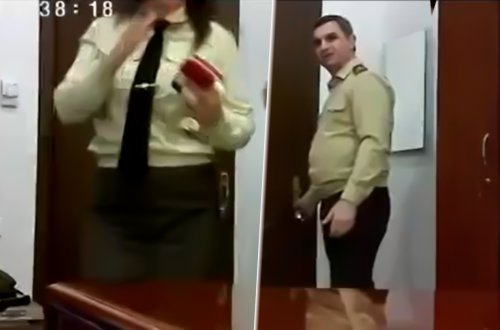 İntim videosu yayılan FHN polkovniki görün hansı rəisin qızı ilə evli imiş - FOTO