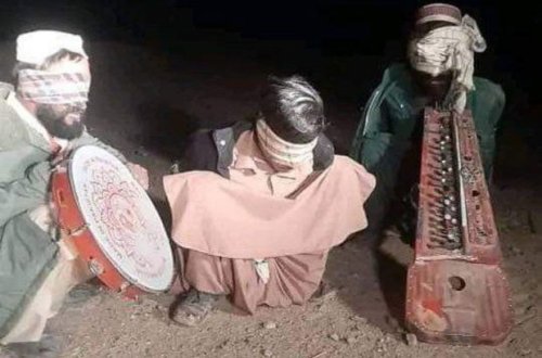 “Taliban” musiqi qadağasına məhəl qoymayanları özünəməxsus şəkildə cəzalandırır - FOTO