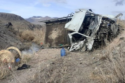 Kəlbəcərdə 8 nəfərin minaya düşdüyü yerdən - Fotolar