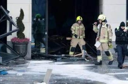 Almaniyada 1500 balıq olan akvarium partladı: 2 nəfər yaralanıb