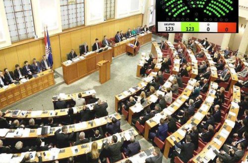 Xorvatiya Parlamenti Ukrayna hərbçilərinin ölkədə təlim keçməsini dəstəkləməyib