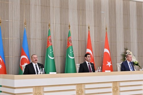 Azərbaycan, Türkiyə və Türkmənistan Prezidentləri türkmən qazının ixracını müzakirə edəcəklər