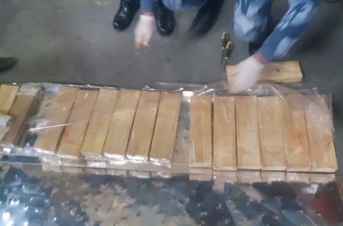 İrandan Azərbaycana 37 kiloqram narkotik keçirilməsinin qarşısı alınıb