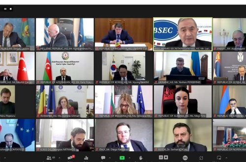 Qara Dəniz İqtisadi Əməkdaşlıq Təşkilatı Xarici İşlər Nazirləri Şurasının 45-ci iclası keçirilib