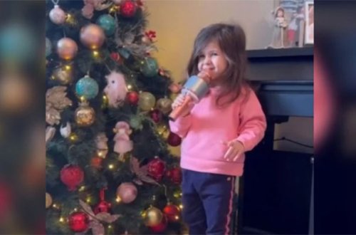 Qızı Saakaşvilini belə təbrik etdi - Video