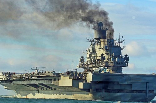 Rusiyanın təmirdə olan yeganə kreyserində yanğın olub