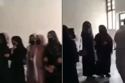 Əfqanıstanda tələbələr Talibana belə etiraz etdi - VİDEO