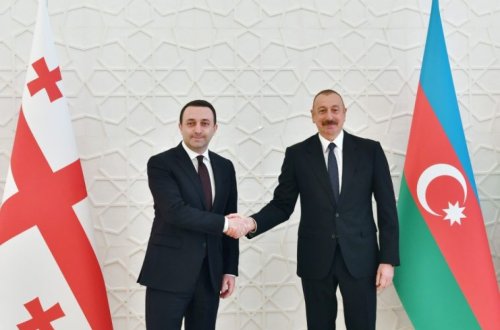 Gürcüstanın Baş naziri İlham Əliyevi təbrik edib