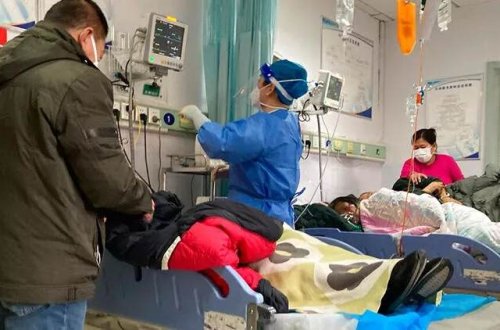 Çində xəstəxanalar dolmağa başlayır