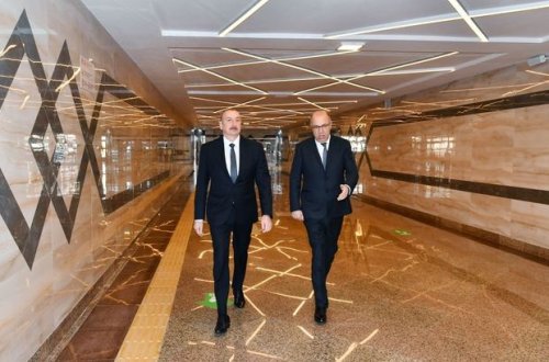 İlham Əliyev “Xocəsən” metro stansiyasının açılışında iştirak edib - YENİLƏNİB + FOTO