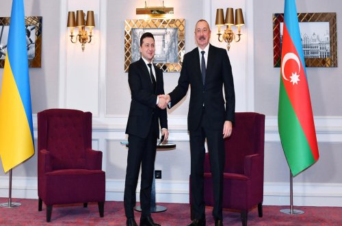 Zelenski Prezident İlham Əliyevi doğum günü münasibətilə təbrik edib