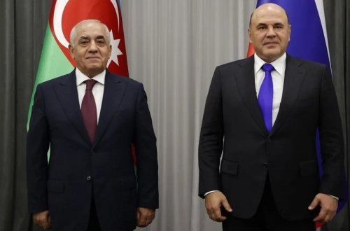 Azərbaycan və Rusiya baş nazirləri ikitərəfli iqtisadi layihələri müzakirə ediblər