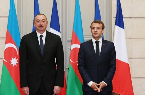Azərbaycan və Fransa prezidentləri arasında telefon danışığı olub