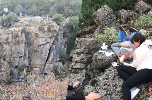 Rusiyalı turist faciəvi şəkildə öldü - FOTO