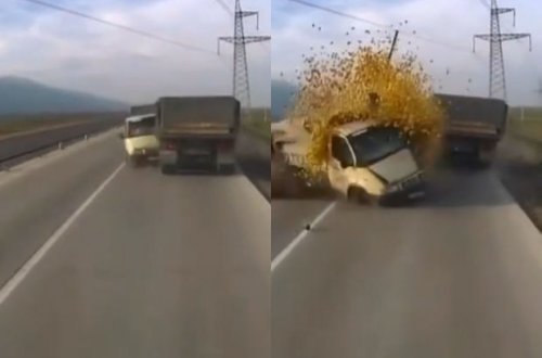 Bakı-Quba yolundakı ağır qəzanın görüntüləri - ANBAAN VİDEO