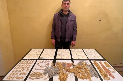 İrandan Azərbaycana 2 kq qızıl keçirilməsinin qarşısı alındı - FOTO