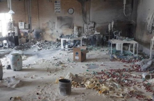 Güney Azərbaycanda boya zavodundakı partlayışda xəsarət alanların sayı 64 nəfərə çatıb - YENİLƏNİB