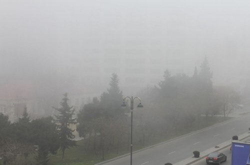 Dumanlı hava şəraiti həftəsonunadək davam edəcək