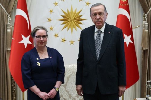Ərdoğan İsrailin yeni səfirinin etimadnaməsini qəbul edib