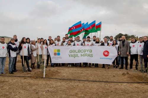 “Azərlotereya” ASC ağacəkmə aksiyasına qoşulub - VİDEO