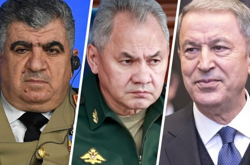 Rusiya, Türkiyə və Suriyanın müdafiə nazirləri üçtərəfli komissiya yaratmaq barədə razılığa gəliblər