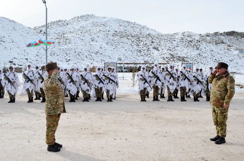 На территории Лачынского района сданы в эксплуатацию новые военные объекты
