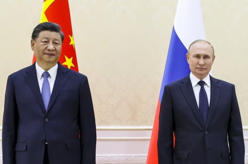 Rusiya və Çin liderləri videoformatda görüşüb