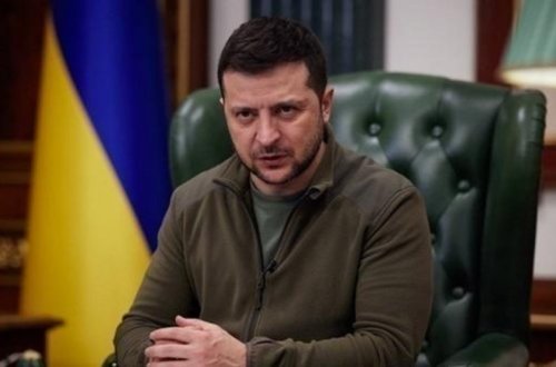 Zelenski Ukrayna Ordusunun bəzi ərazilərdə irəlilədiyini açıqlayıb