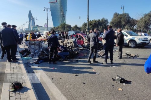 Həftəsonu yol qəzalarında 10 nəfər ölüb