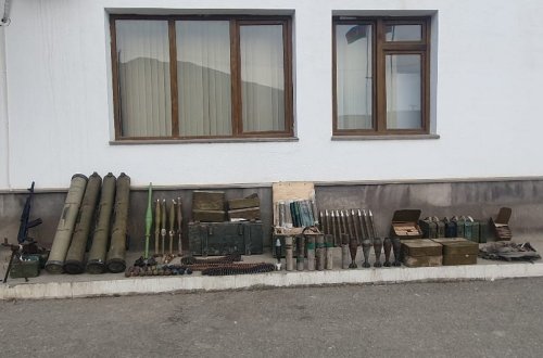 Xocavənddə silah-sursat aşkarlanıb