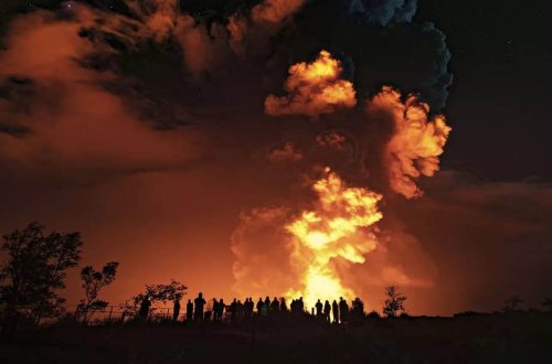 Havaydakı Kilauea vulkanı yenidən aktivləşib