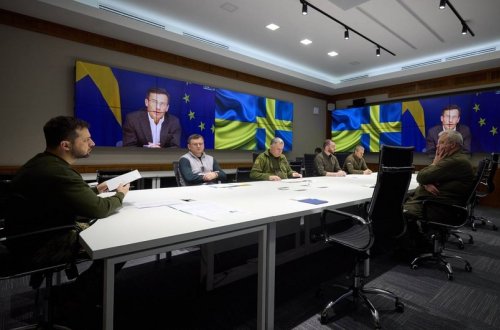 Volodimir Zelenski ilə İsveçin Baş naziri arasında telefon danışığı olub