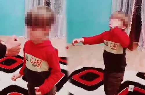 Uşağa siqaret çəkdirib videosunu yaydılar