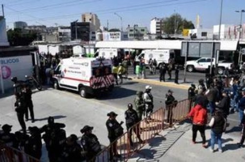 Meksikada metro qəzası: 1 ÖLÜ, 57 YARALI VAR 