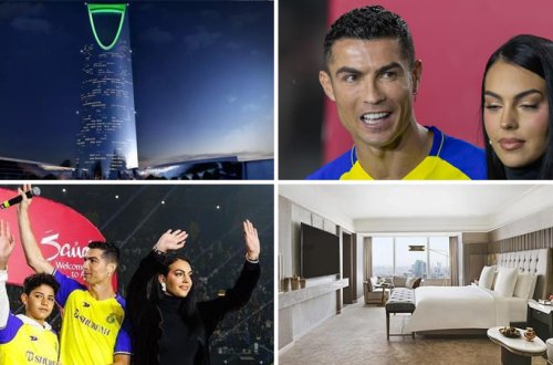 Ronaldo və ailəsinin Səudiyyədə yaşadığı 17 otaqlı kral mənzil (FOTOLAR)