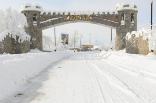 Qar Lerikin 45 kəndini işıqsız qoydu