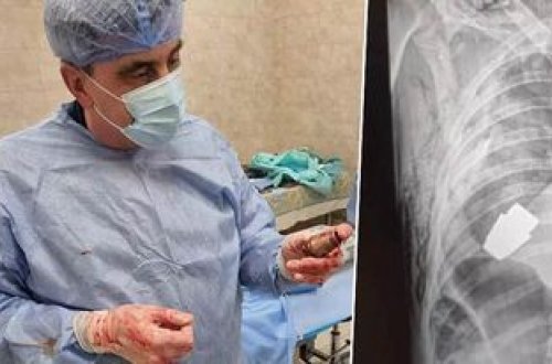 Ukrayna əsgərinin cəsədindən əl qumbarası çıxarılıb