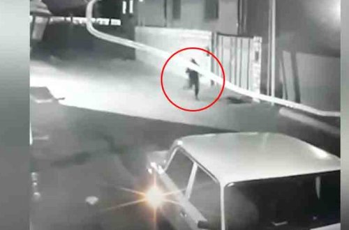 Yevlaxda həkimi qətlə yetirməkdə şübhəli bilinən şəxslərin görüntüləri yayılıb - VİDEO