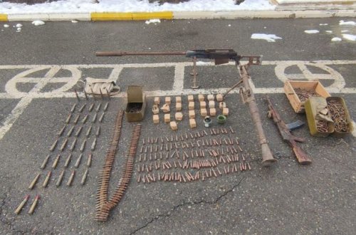 İşğaldan azad edilmiş ərazilərdəki silah-sursat yığılaraq təhvil verilib - VİDEO