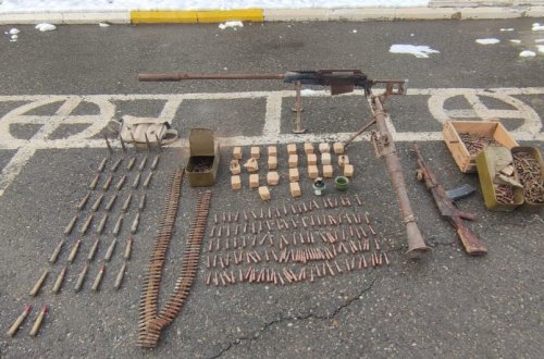 В Ходжавенде обнаружены оружие и боеприпасы