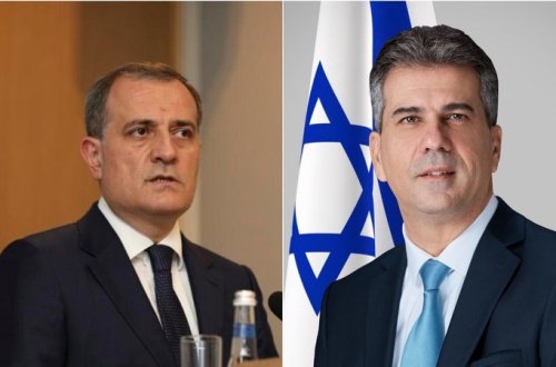 Azərbaycan və İsrail XİN başçıları əlaqələri genişləndirmək barədə razılığa gəlib