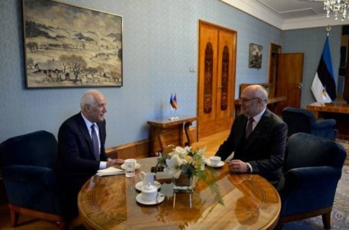 Estoniya Prezidenti Azərbaycan və Ermənistana çağırış edib