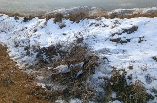 Goranboyda qumbaraatan tapılıb - FOTO