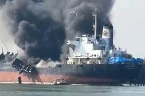 Tailandda neft tankerində partlayış olub: 1 ÖLÜ VAR 