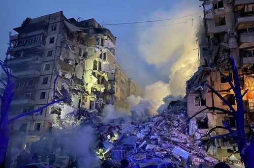 Rusiyanın Dneprə raket zərbələri endirməsi nəticəsində ölənlərin sayı 44-ə çatıb